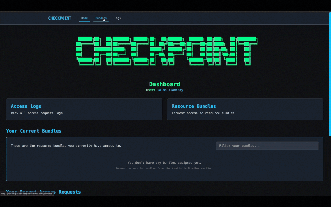 Checkpoint Flow