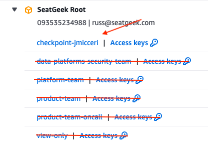 AWS Role Reduction