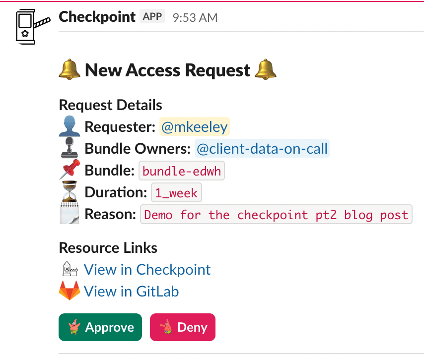 Client Data Team Bundle Request