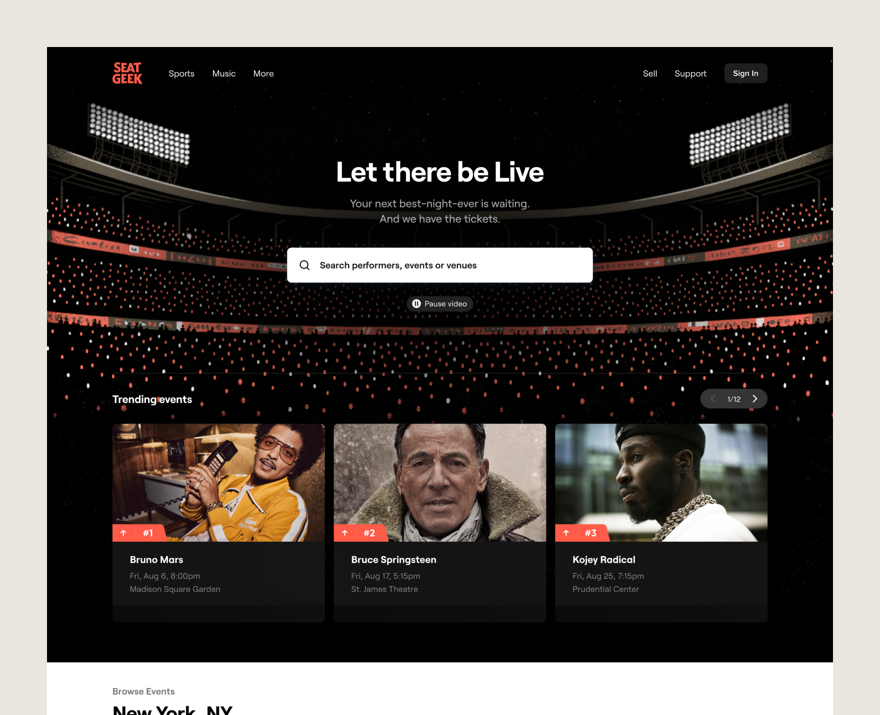 Website Homepage